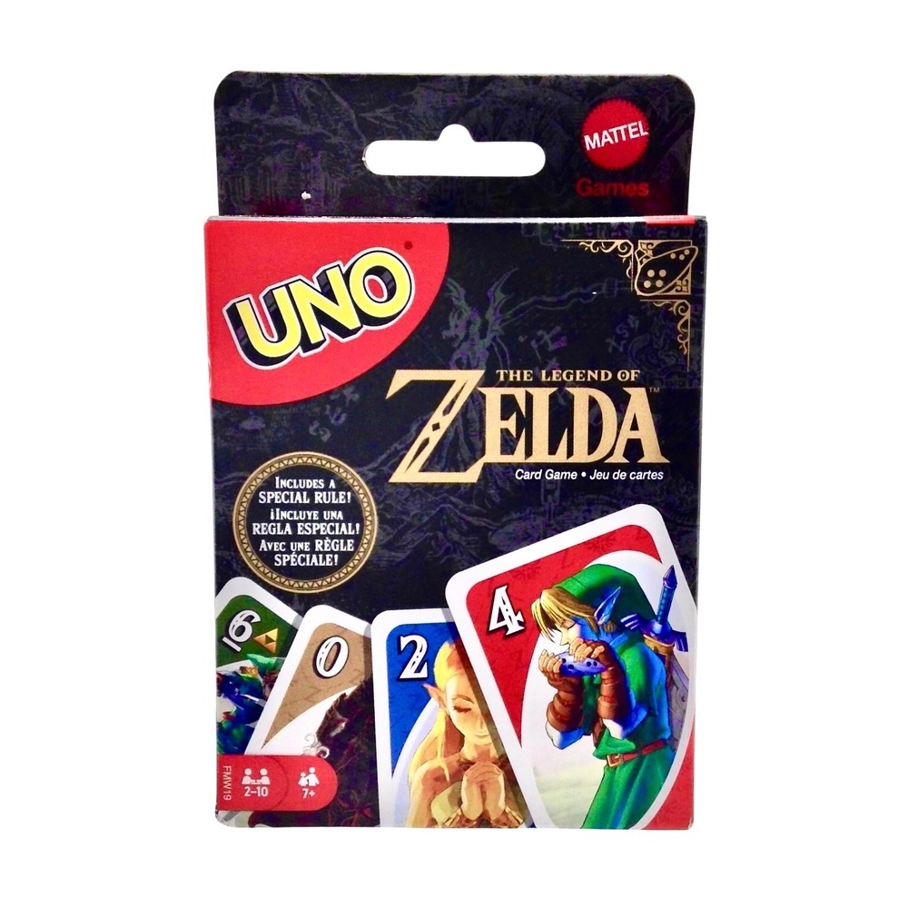 New‎ Sealed UNO The Legend of Zelda Card Game Mattel Special Rule Collectible